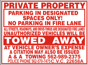 Private Property Impounds